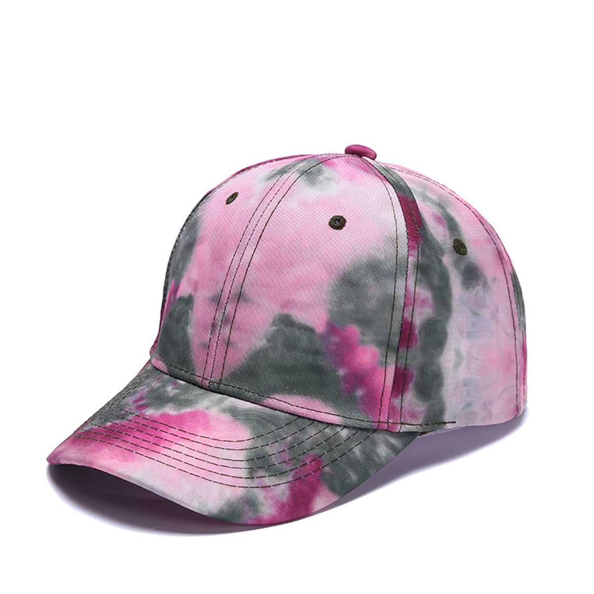 Mens Womens Strapback Hat Multicolor Colorful Rainbow Adjustable Baseball Hats Trucker Hats