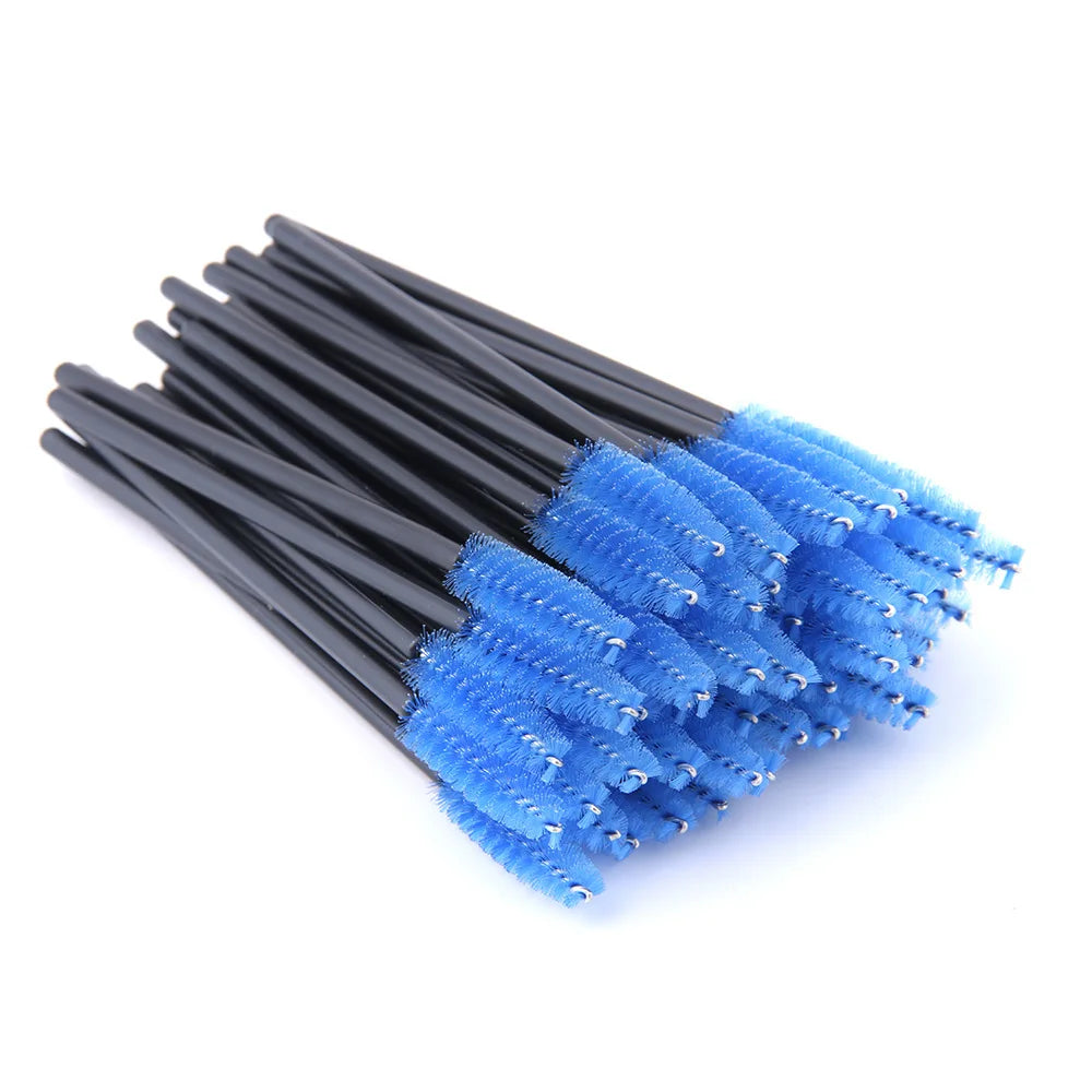 50 Pcs Eyelash Brushes Makeup Brushes Disposable Mascara Wands Applicator Eye Lashes Cosmetic Brush Maquiagem Cilio Makeups Tool - My Store