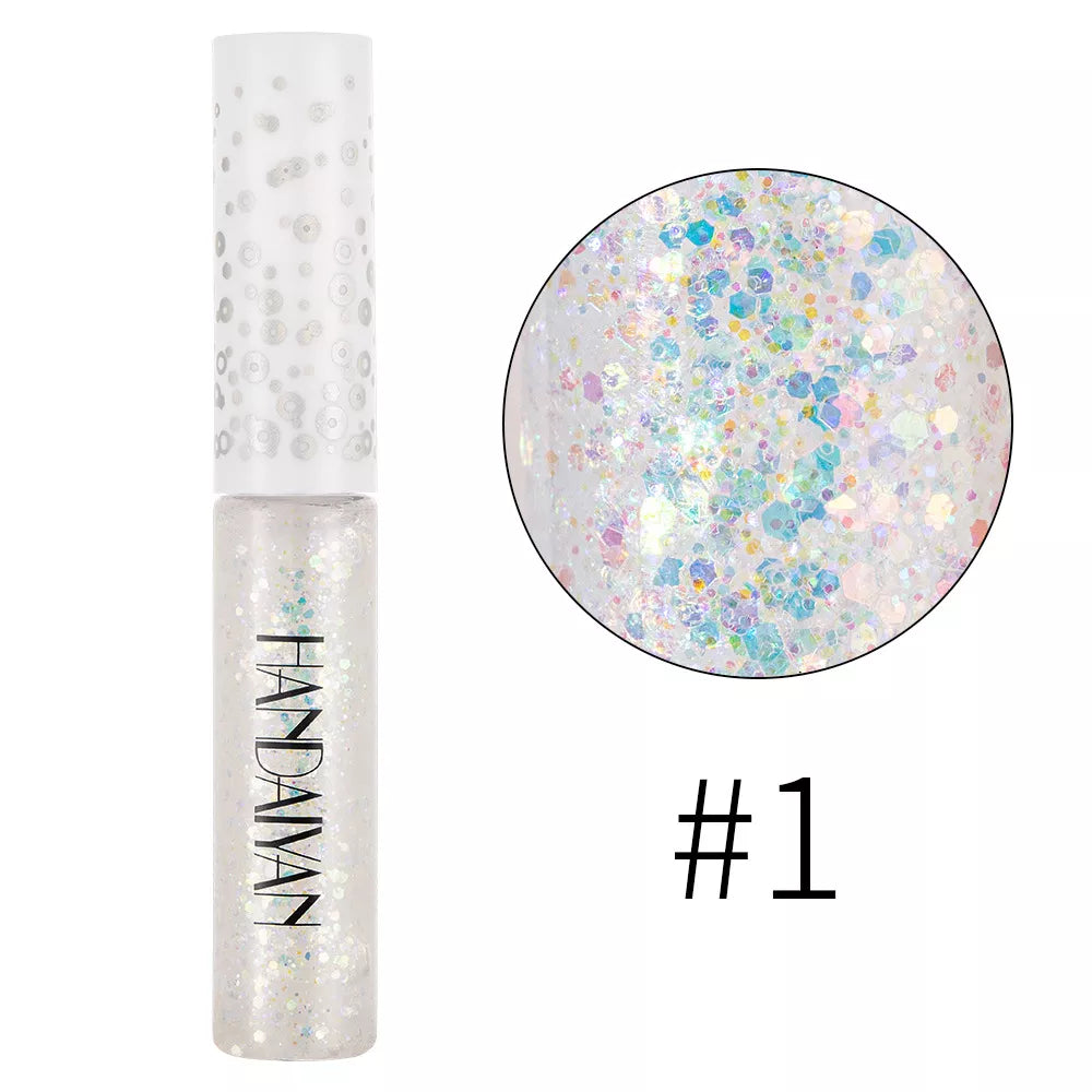 New 12 Colors Diamond Glitter Liquid Eyeliner Durable Waterproof Makeup Shimmer and Shine Eye Pencil Makeup Beauty Tools - My Store
