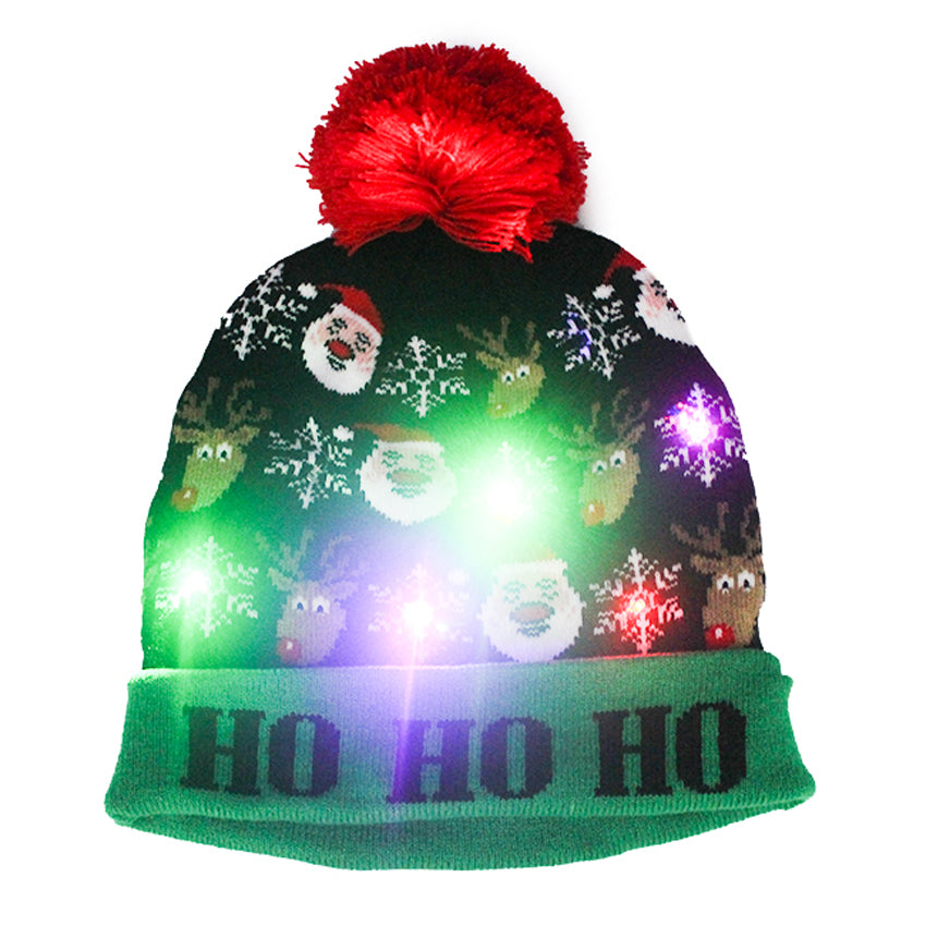2025 Wholesale China Factory Knitted Beanie Hat Christmas Beanie Hats