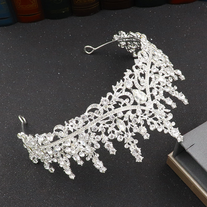 Women Crystal Crowns Tiara Headbands Wedding Hair Accessories Crown Bridal Tiaras Crowns Hairbands Hair Jewelry Hair Ornaments