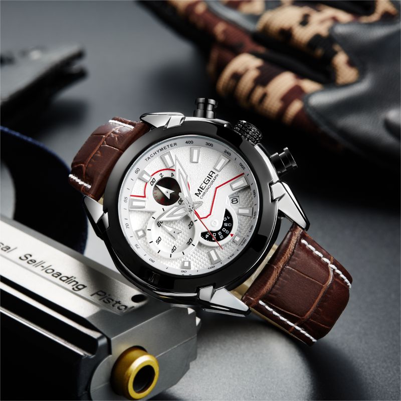 Wristwatch Sport Wrist Watch Waterproof Wrist Watches for Menmegir 2065  OEM ODM Watches Men Wrist