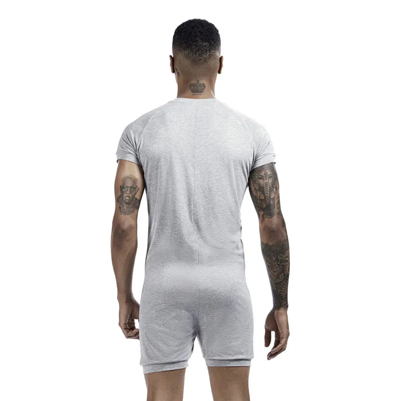 TAUWELL Men's Pajamas Onesies Sleepwear High Quality Super-Elastic Male Nightwear Leisure Home Sexy Men Pajama Sets