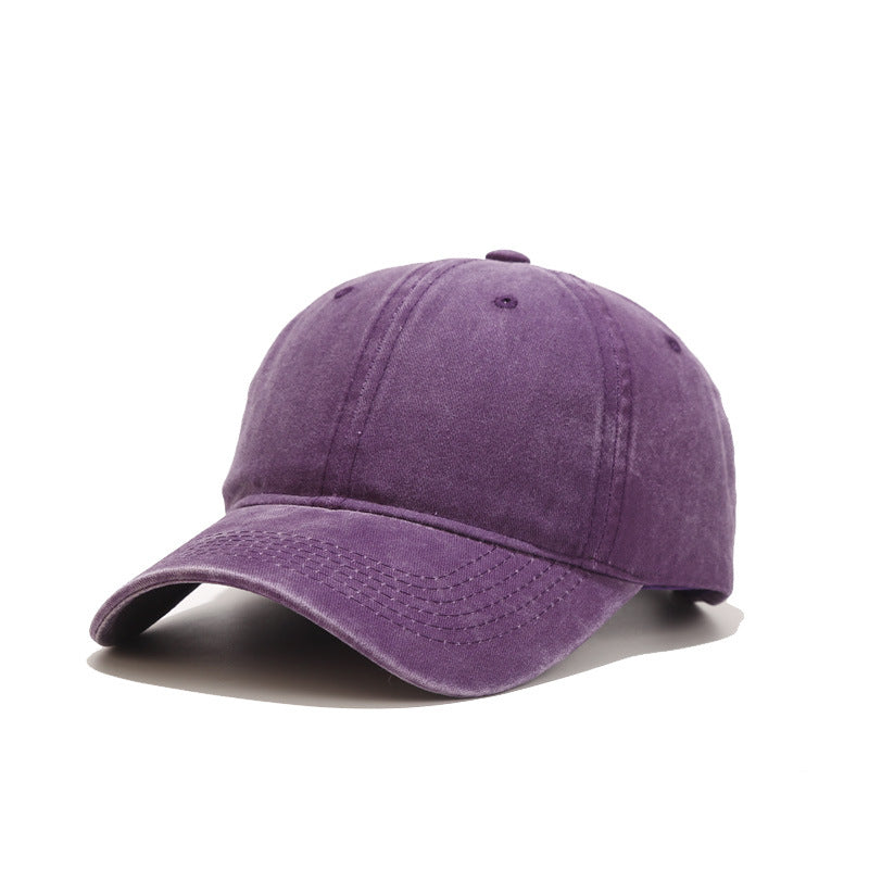 Wholesale Vintage Custom Baseball Hat Unstructured Multi-Panel Hat Washed Baseball Hats Unisex