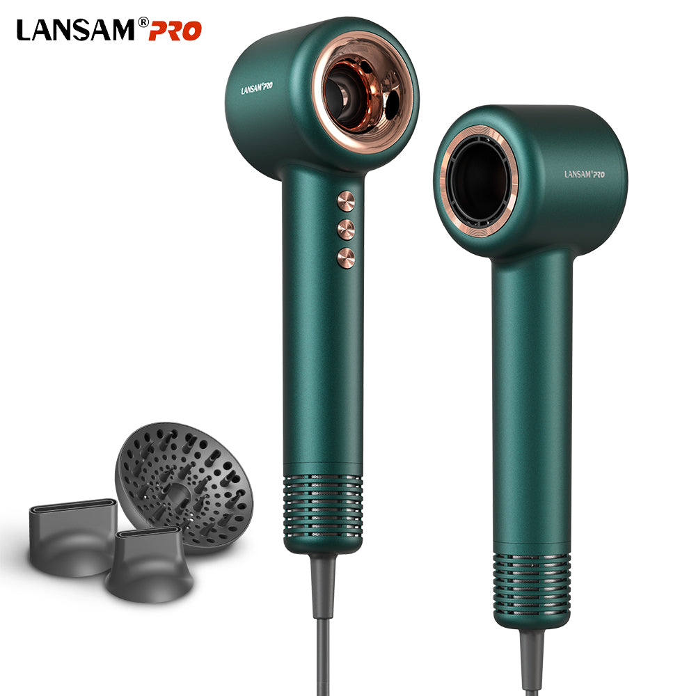 Factory Direct Sales Hair Care Home Salon Powerful Leafless Negative Ionic Hair Blow Dryer Portable