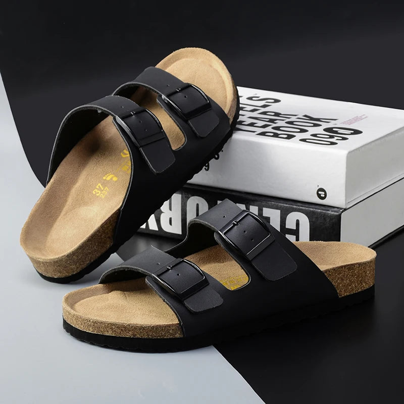 Men Birken Slipper Sandals Comfortable Footwear Two Straps Unisex Slides Shoes Beach Slippers Women Sandals