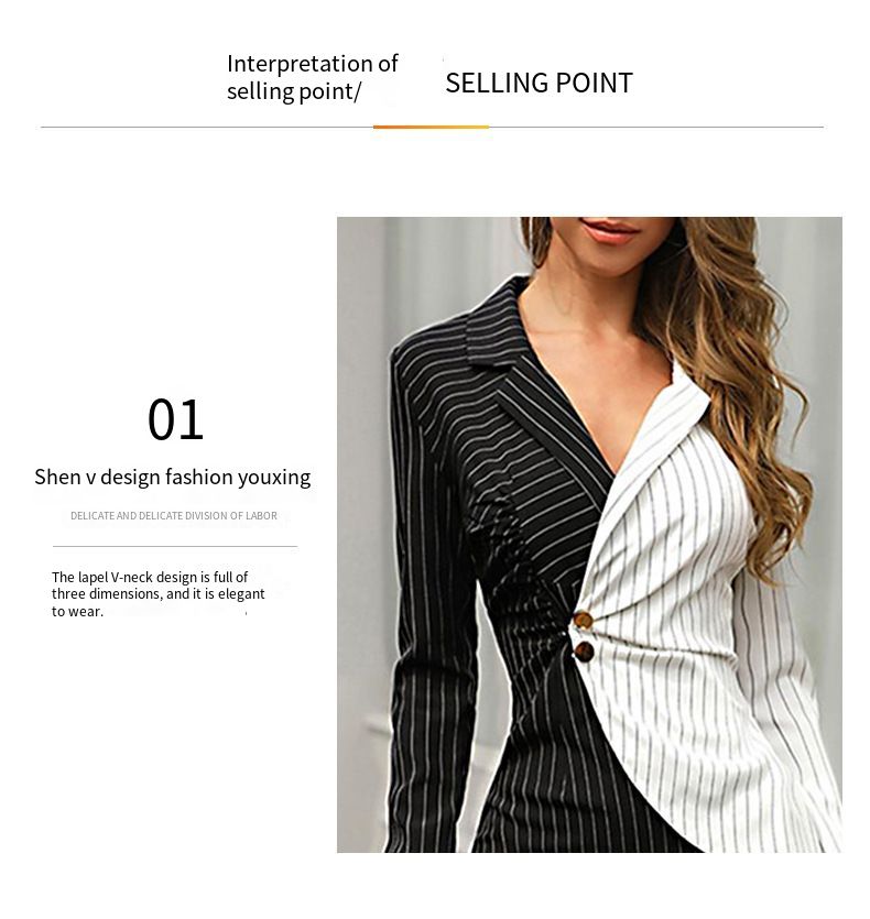 JY040  New Black Women Clothes Dresses Ladies Bodycon Dresses Women Office Blazer Dress
