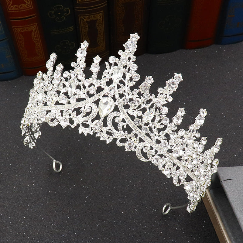 Women Crystal Crowns Tiara Headbands Wedding Hair Accessories Crown Bridal Tiaras Crowns Hairbands Hair Jewelry Hair Ornaments