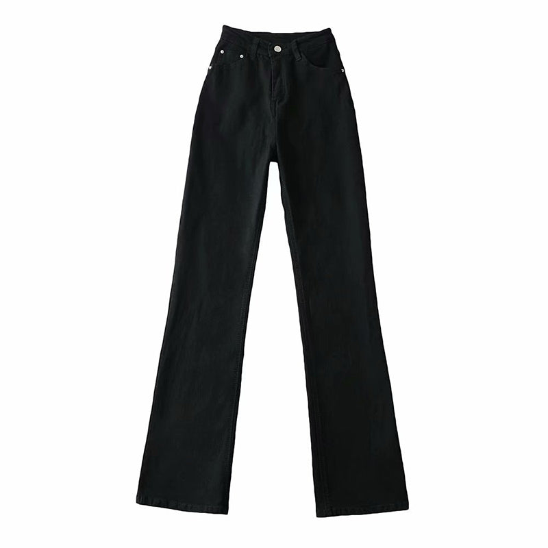 Women Straight Baggy Mom Jeans  Oversize Aesthetic Flooding Jean Denim Pants Woman Stacked Stretch Trending Boyfriend Jeans