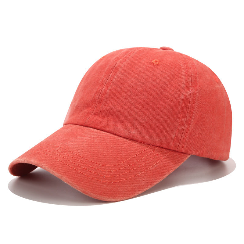 Wholesale Vintage Custom Baseball Hat Unstructured Multi-Panel Hat Washed Baseball Hats Unisex