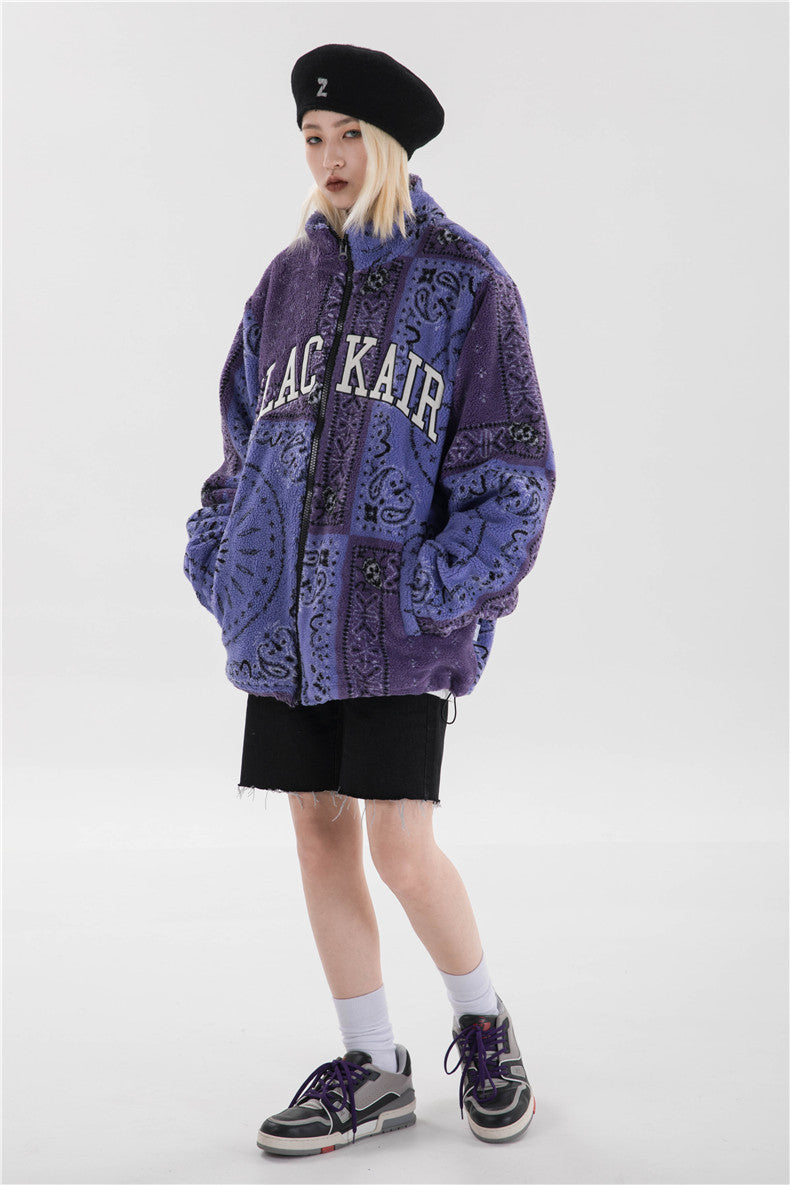 NS43 Women Coats Winter and Autumn Jacket and Coats Print Unisex Coat Men Clothing