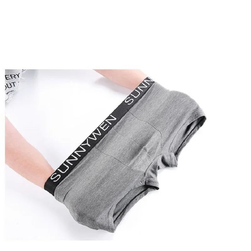 7pcs/Lot  Men Panties Shorts Underwear Boxer Shorts Men's Sexy Underwear High Quality Men's Underwear Pouch