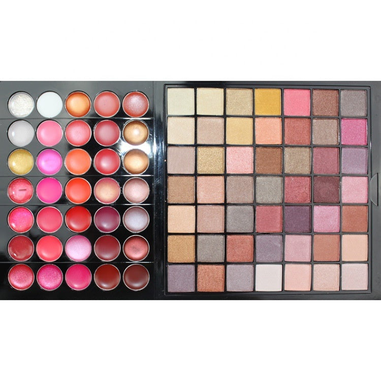 177 Full Color Personal Makeup Set Artist Eyeshadow Palette Fashion Women Cosmetic Case Full Concealer Blusher Lip Gloss Makeup - My Store