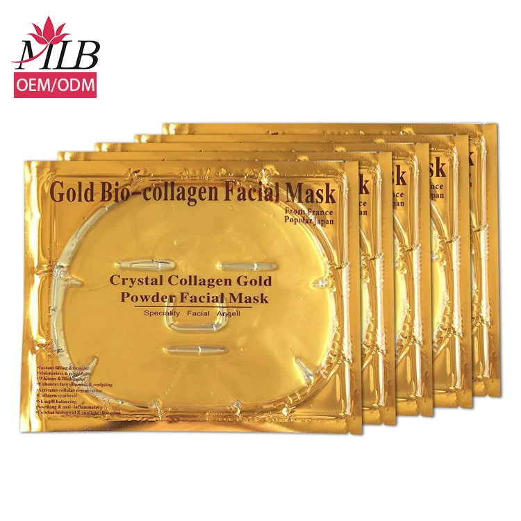 Whitening Skincare Products 24k Gold Skin Care Set Kit (New) Product Set Private Label Logo Cosmetics for Women Skin