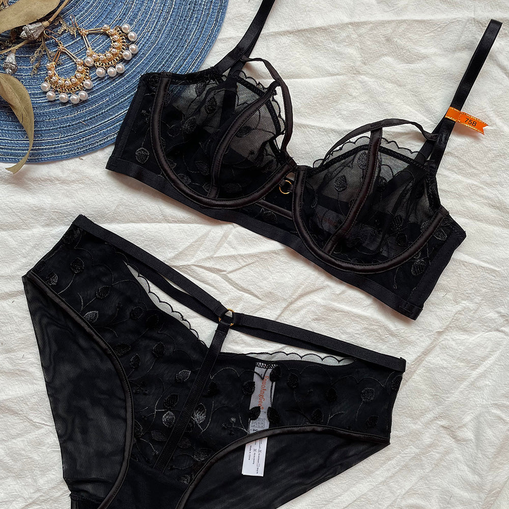 Valentines Day Lingerie Women's Panties Sexy Lingeries Underwear Bra & Brief Sets