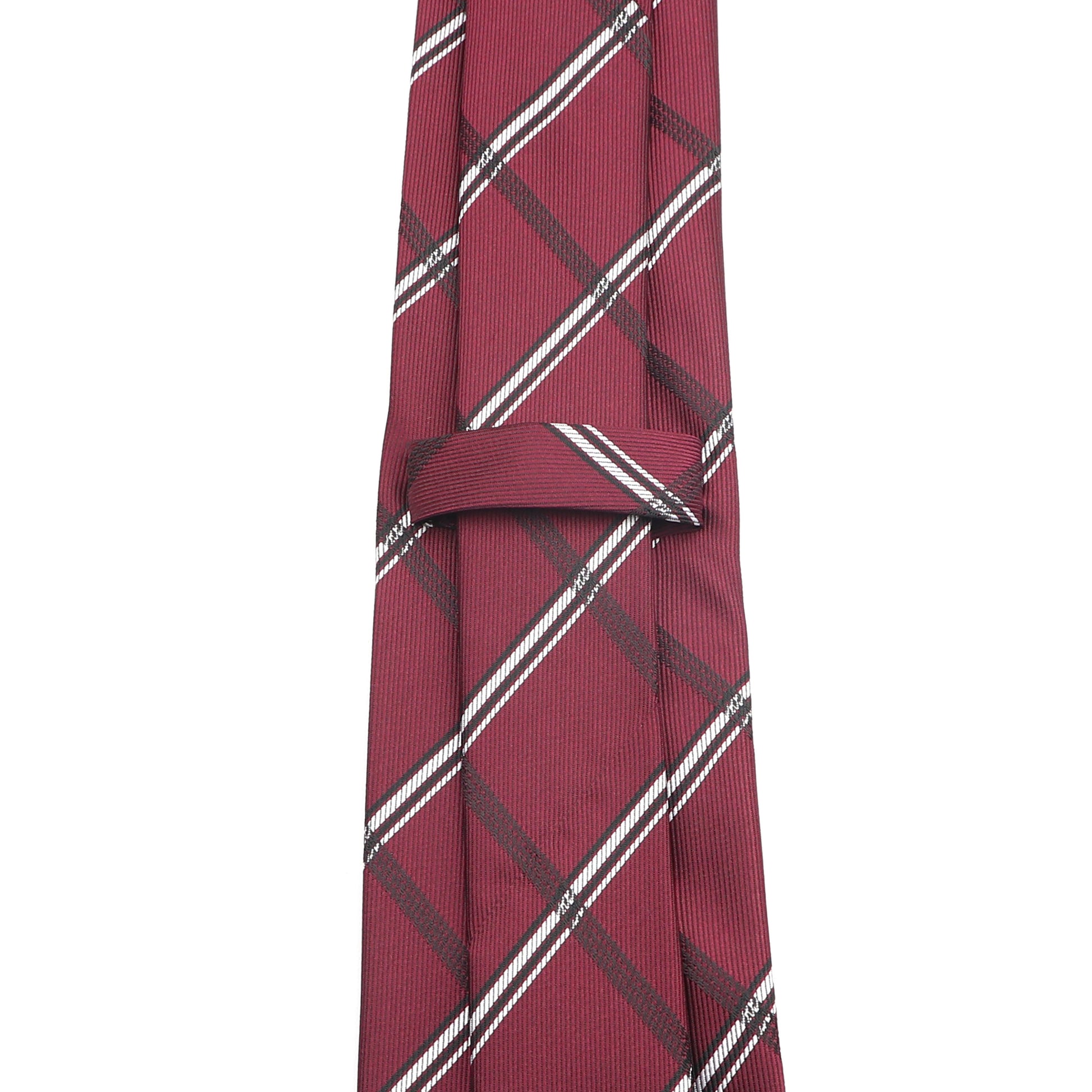 Men's Fashion Neckties Classic Stripe Red Navy Blue Business Formal Wedding Ties Jacquard Woven Solid Tie Polka Dots Neck Ties