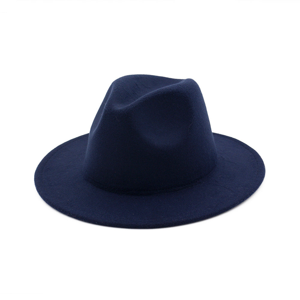 High Quality Children Jazz Fedora Hat Solid Fedora Hats for Kids
