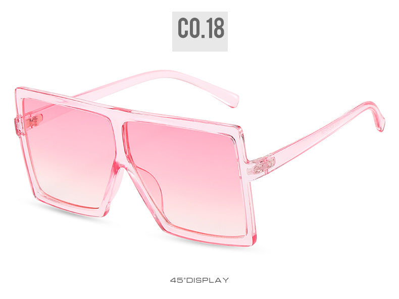 Sunglasses Lens Wholesale Oversized Square Sunglasses Big Frame Sunglasses Women