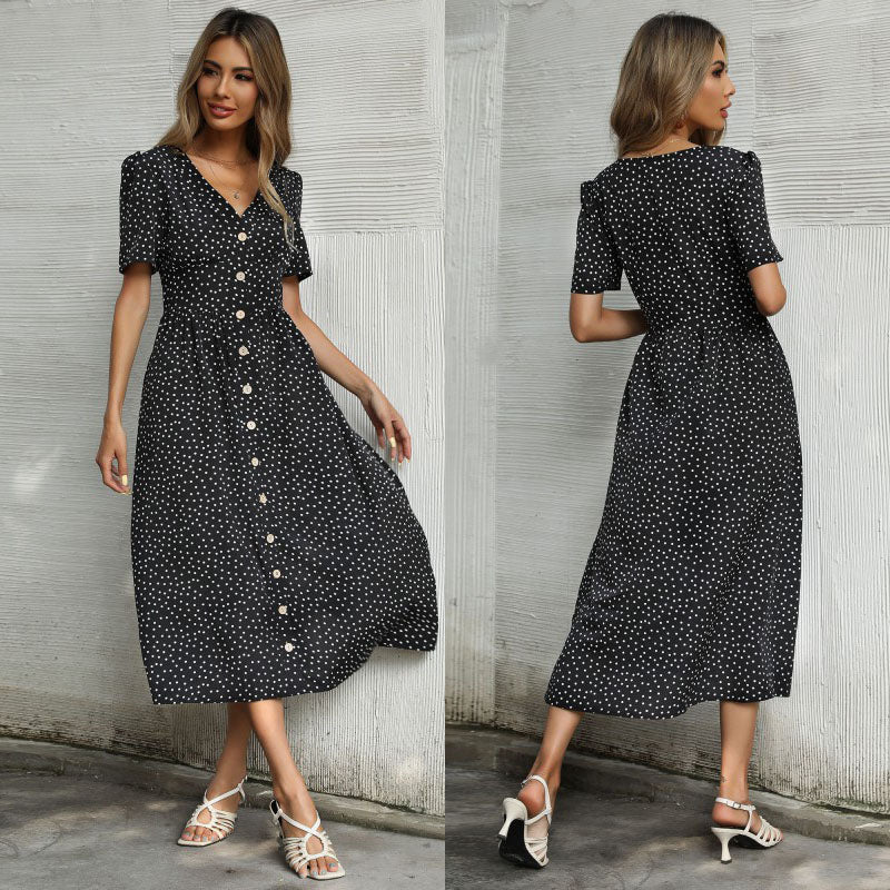 V-Neck Evening Dresses Australian Niche Dress Summer Dresses Women Casual