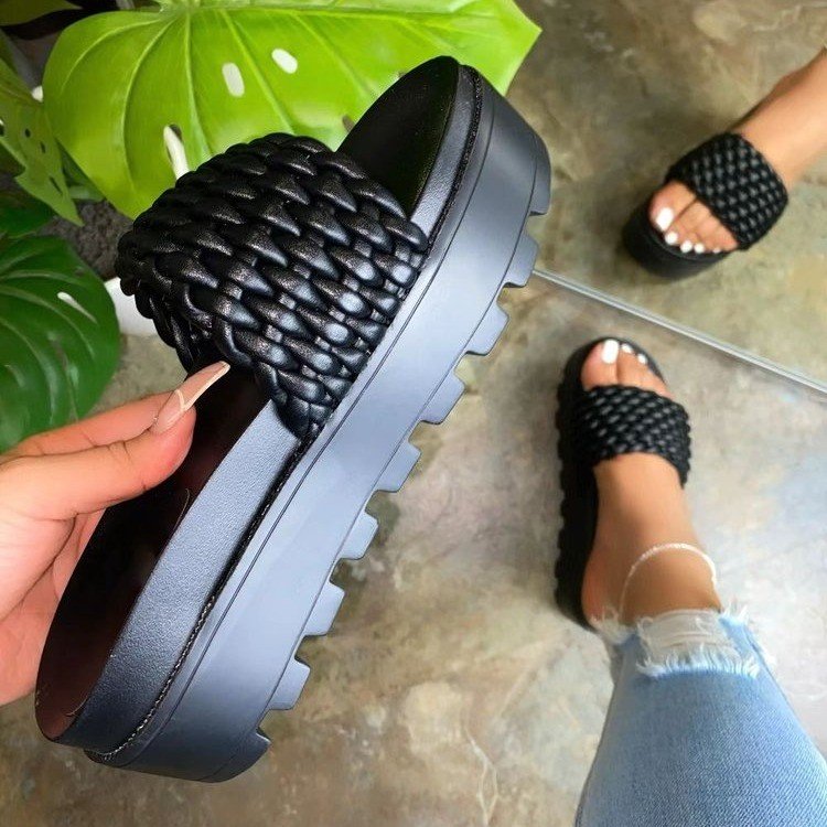New Arrival Girls Fashion Slides Slippers Female Shoe Summer Slipper Fur Slides Women Sandals