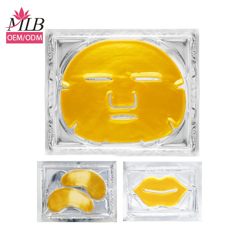 Whitening Skincare Products 24k Gold Skin Care Set Kit (New) Product Set Private Label Logo Cosmetics for Women Skin