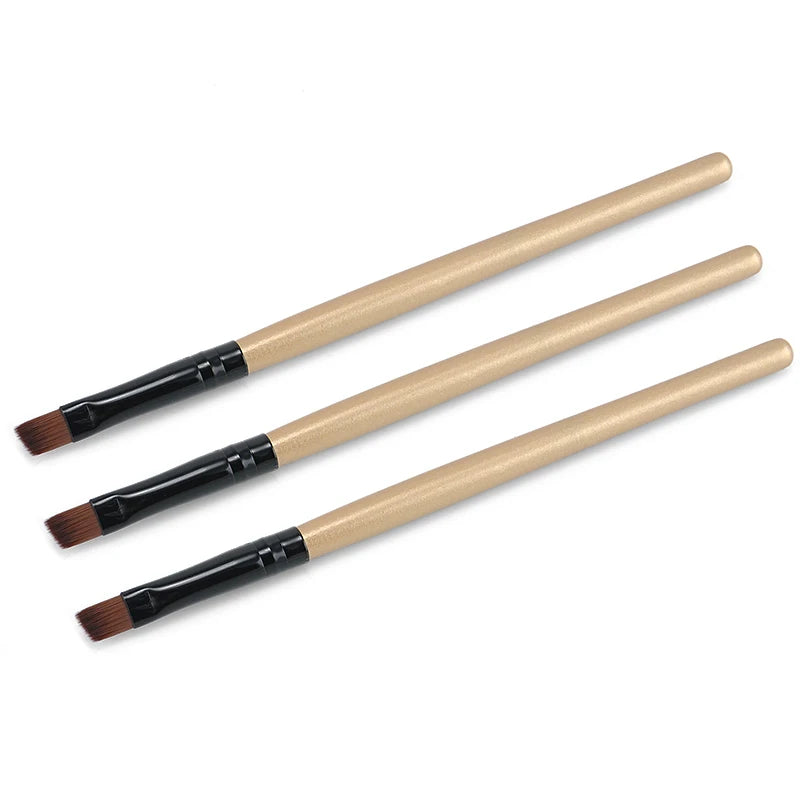 3pcs/Set Eyebrow Brush Eye Brushes Set Eyeshadow Mascara Blending Pencil Brush Makeup Brushes MakeUp Tools H517 - My Store