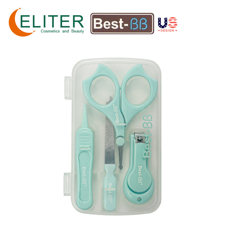 Eliter Hot Sell in Stock Safe Grooming Kit for Baby Babi Manicure Kit Set for Baby Care New Born Grooming Kit