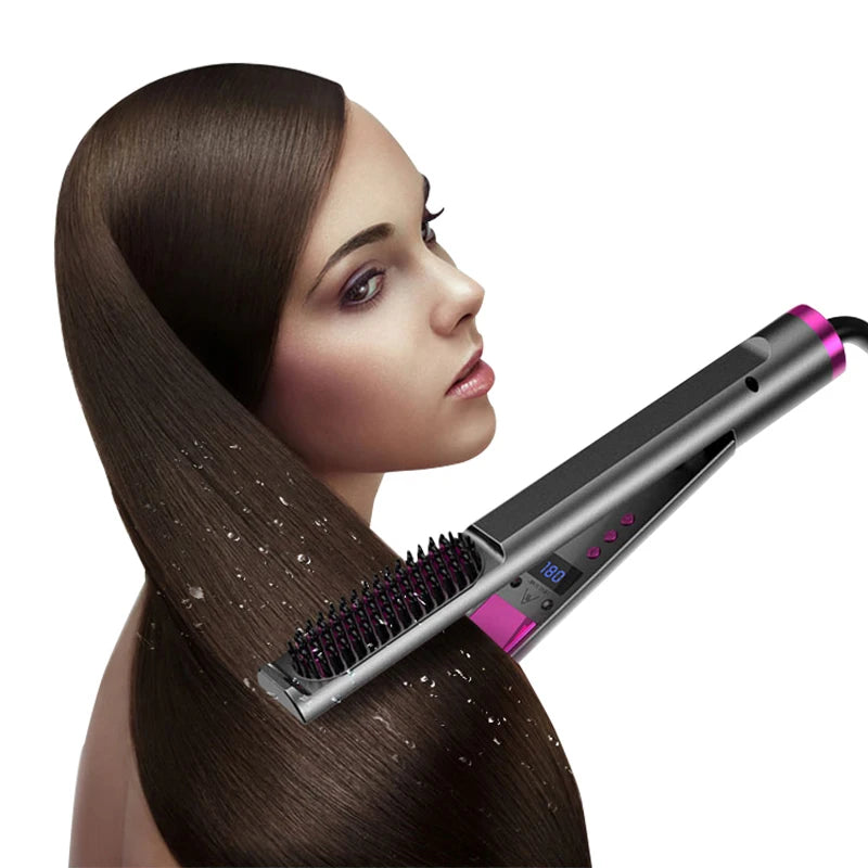 Hot Product Electric Hair Straightener Brush and Hair Comb to Straightener Hair Care