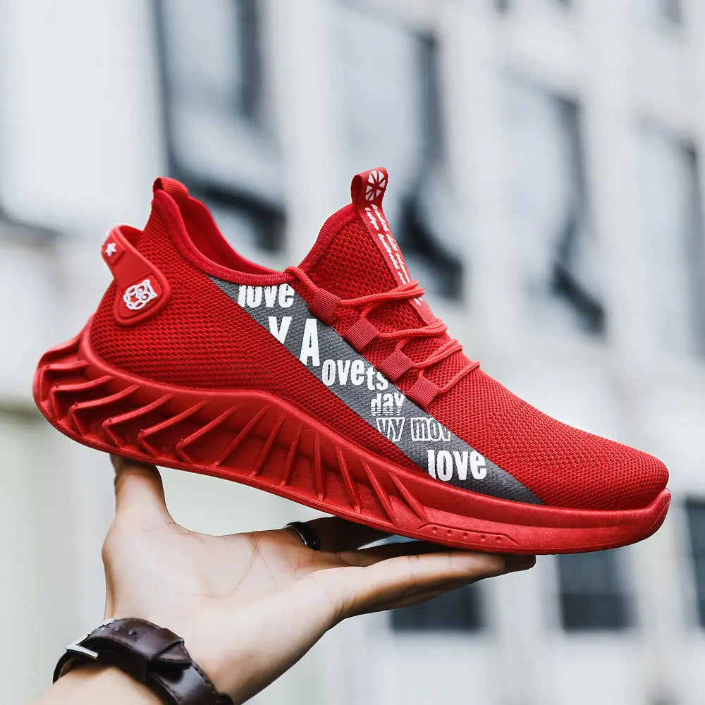 Fashion Men's Sport Casual Shoes Spring Summer Breathable Men's Sneakers Mesh Lightweight Walking Shoes Sneaker Men Outwear