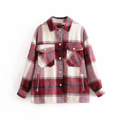 Coat for Women Winter Custom Lapel Long Sleeve Coats and Jackets Woman  Winter Coats