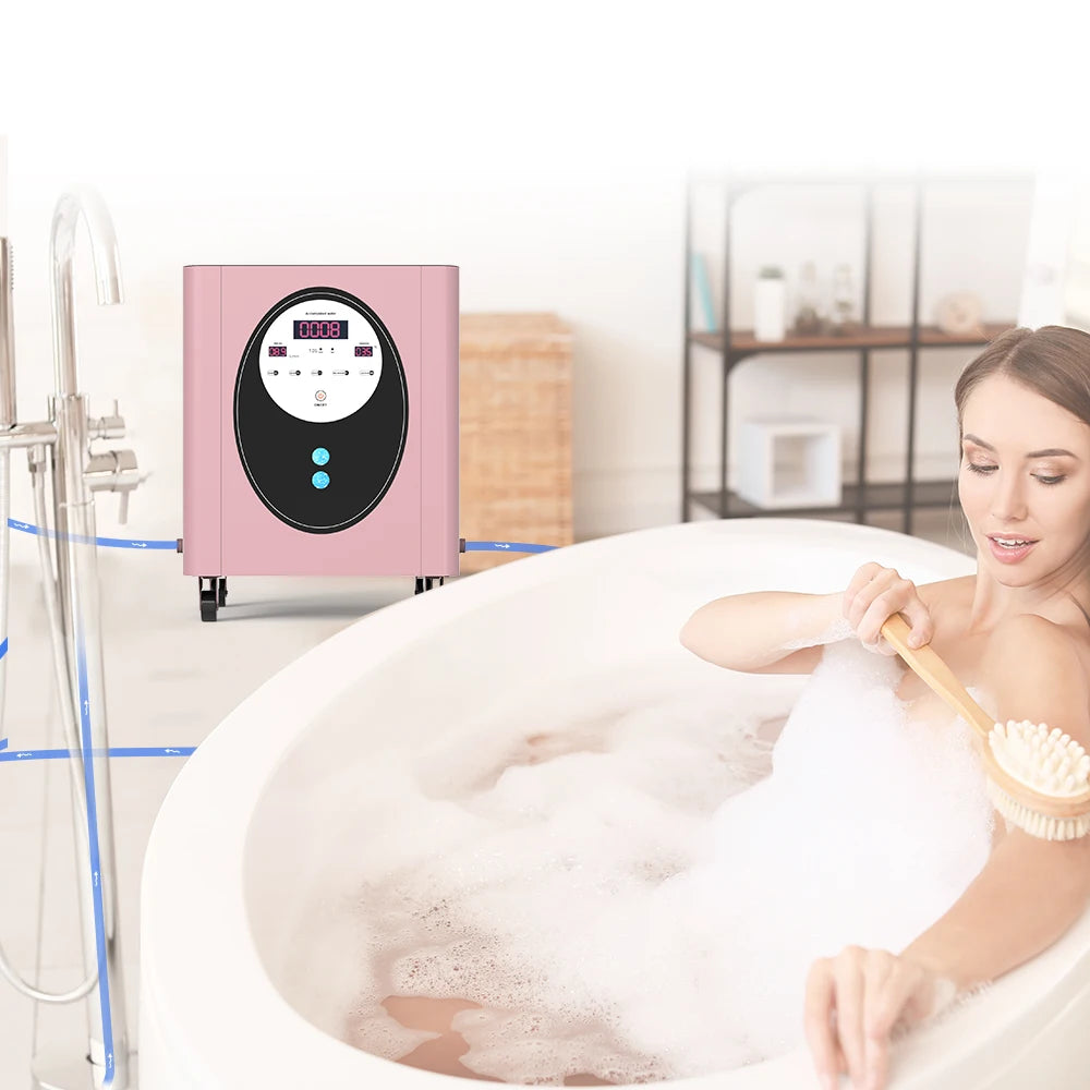 Suyzeko OEM/ODM Molecule Hydrogen Water Maker Household Hydrogen Ion Detox Foot Bath for Health Care