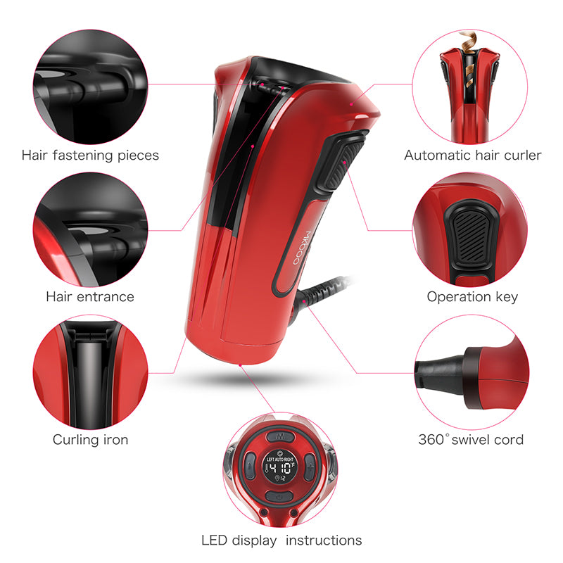 Magic Hair Curler Electric Curling Hair Iron Beauty Personal Care Automatic Hair Curler Manufacturer