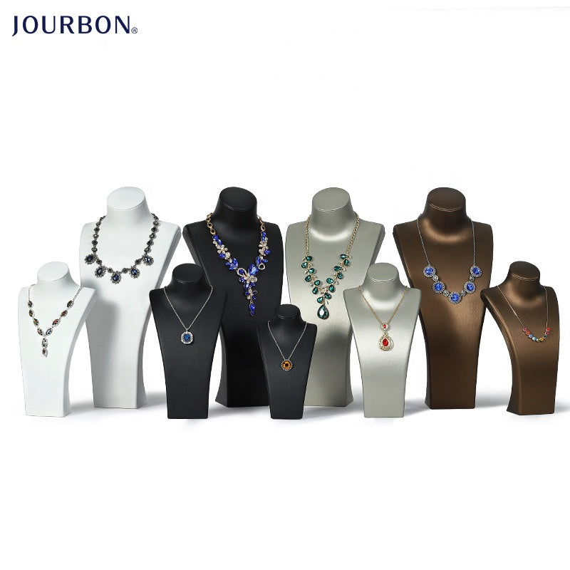 Mannequin Neck Jewellery Hanging Shelf Standing Model Jewelry Storage Props Necklace Display Jewelry Bust Forms