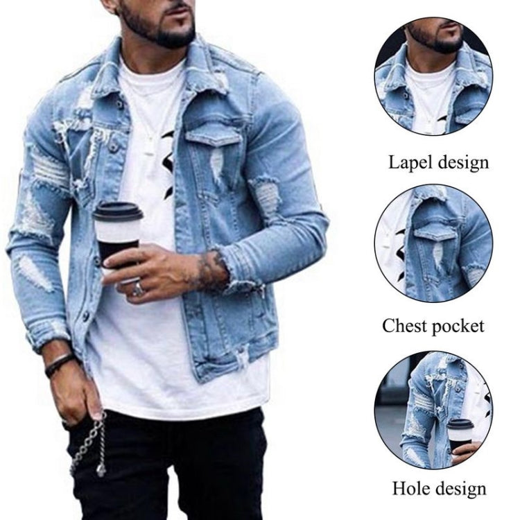 Coat Classic Jacket Jackets for Men Zipper Autumn Coats Men's Jeans