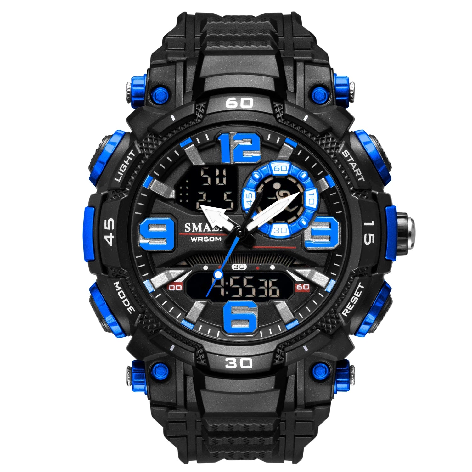 Quartz Watch for Men SMAEL Watch Waterproof Stopwatch LED Watches Male Clock 1921 Sport Watches Men Relogio Masculino Digital