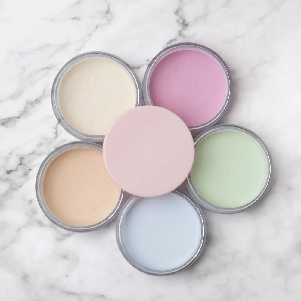 SENKA Face Base Makeup Loose Powder Matte Waterproof Cosmetics Makeup Private Label Vegan Pink Loose Setting Powder - My Store