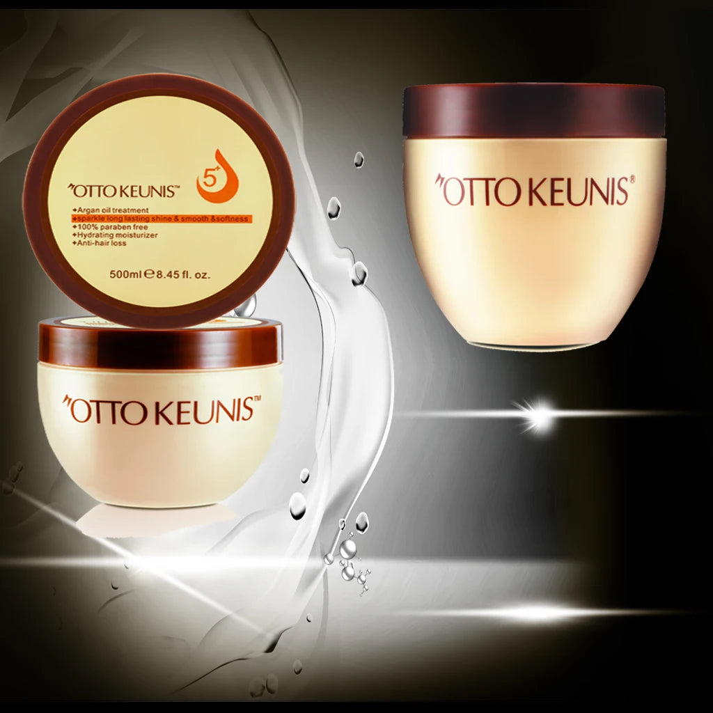 HODM Wholesale Organic Natural Smooth Anti Aging Hydrating Hair Care Argan Oil Hair Mask 500ml