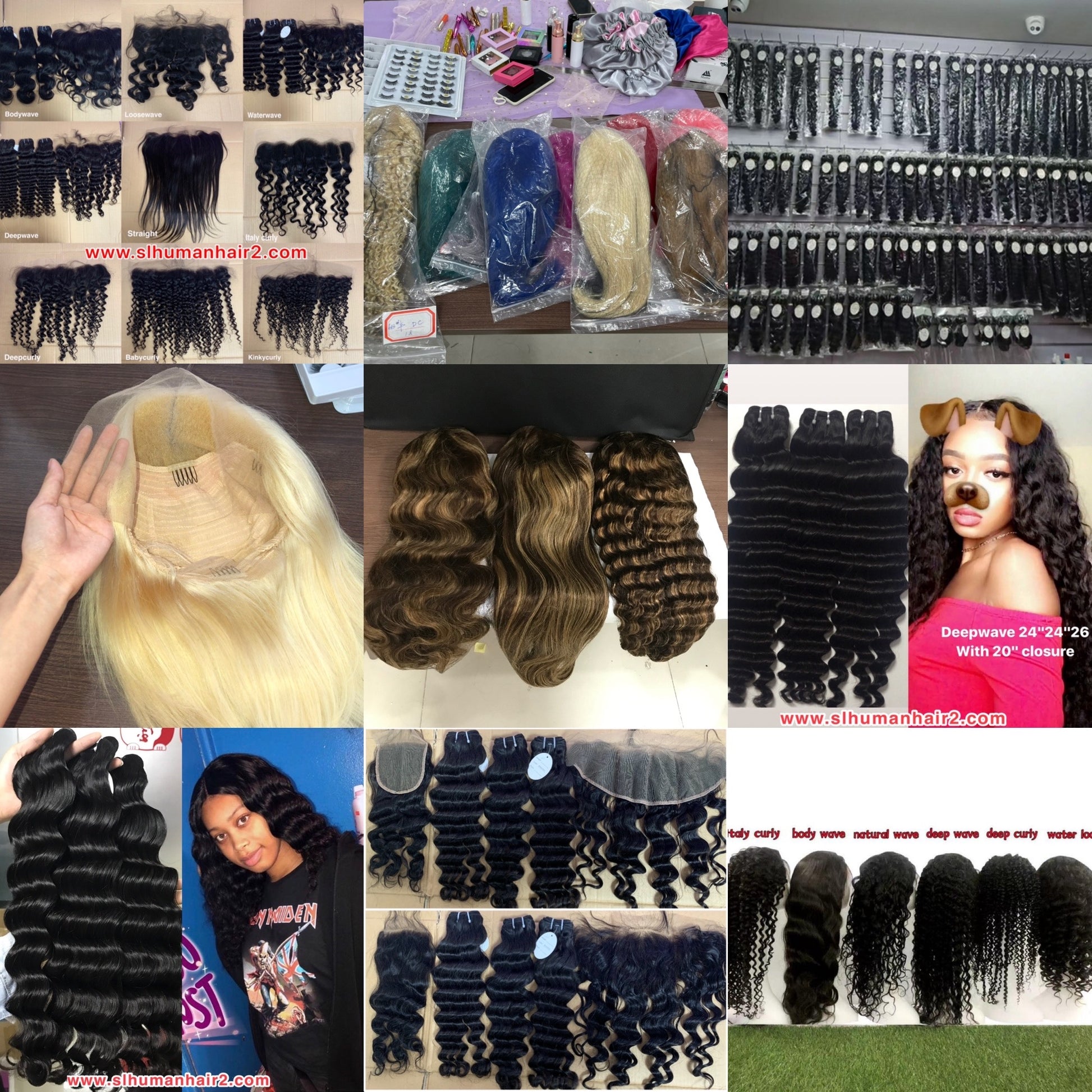Sample 100% Brazilian Bone Straight Hair Extensions Vendor Black Women Curly Lace Closure Frontal Human Hair Extension Wigs