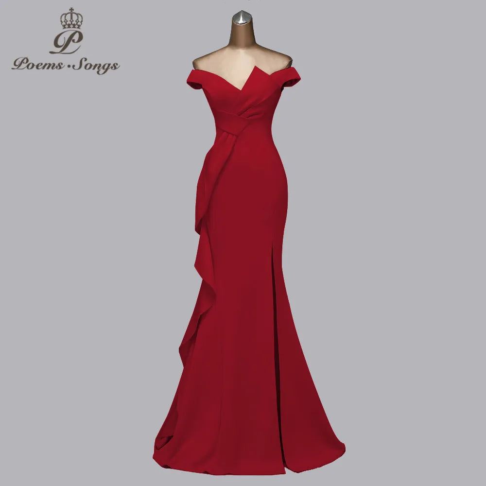 Beautiful New Candy Color Evening Dresses Gree Dress Prom Dresses Mermaid Vestidos De Fiesta De Noche Women Dress Elegant