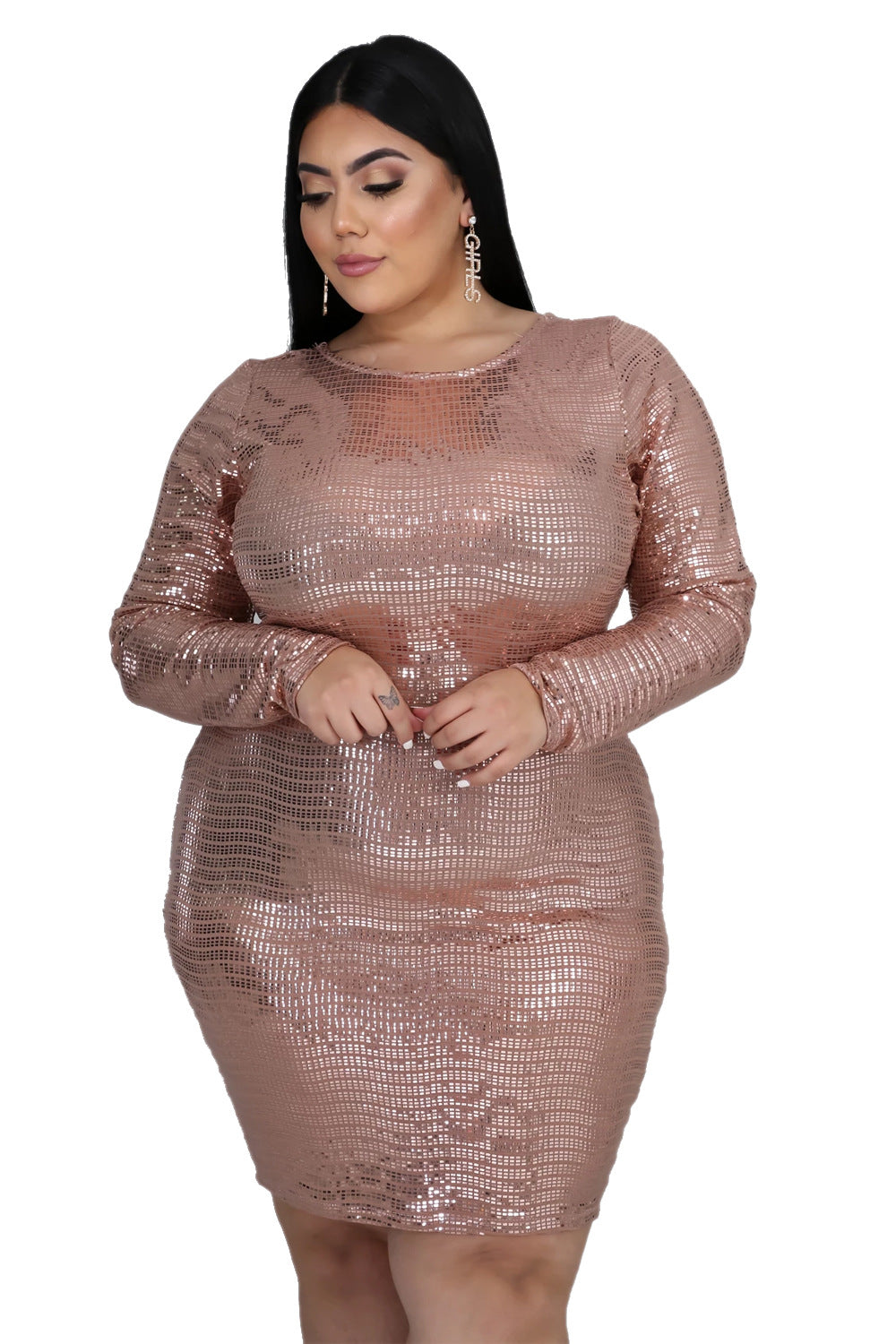 QJ5265 Sexy Plus Size Evening Dresses Woman Dresses Fashionable Dress for Fat