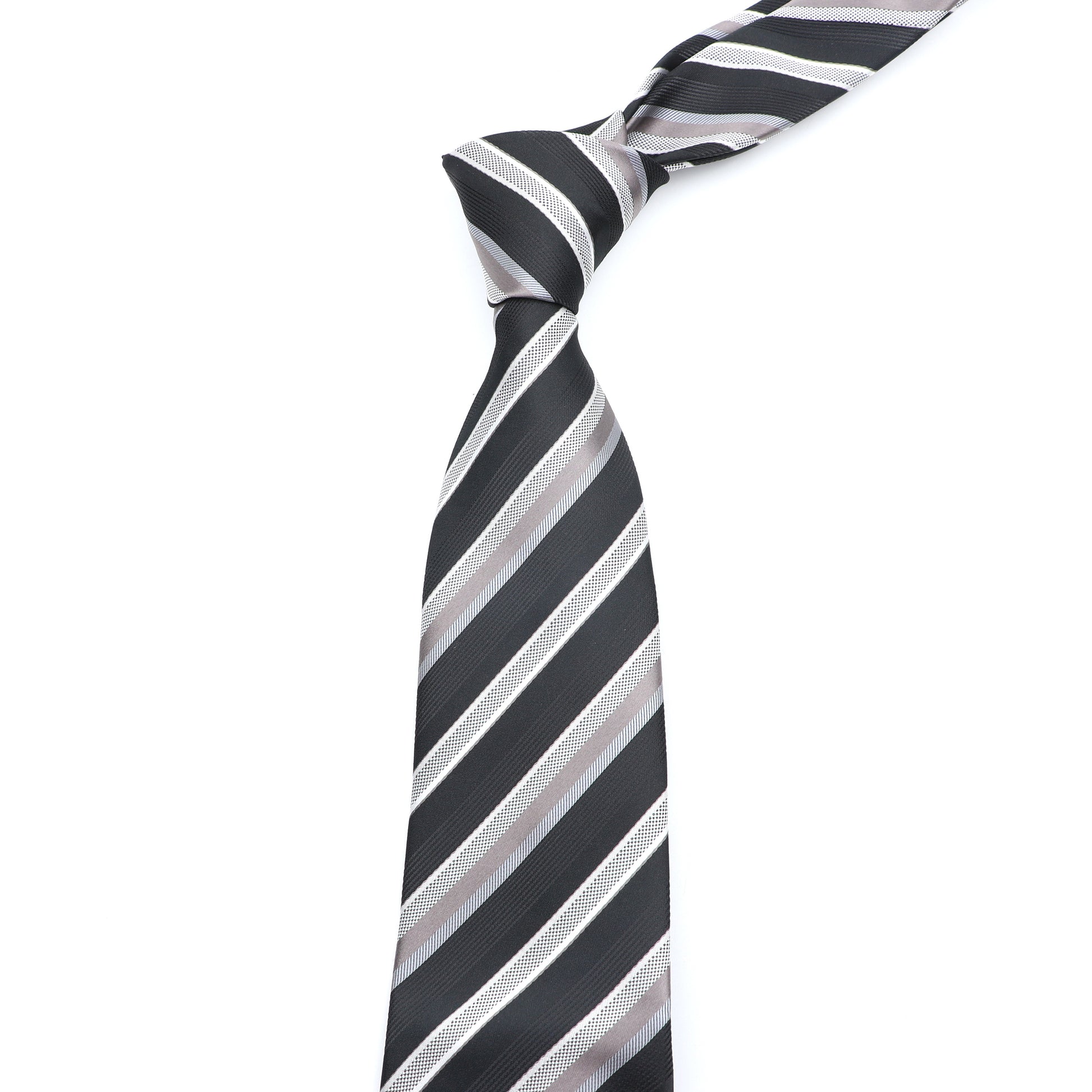 Fashion Neckties Classic Men's Stripe Necktie Royal Blue Wedding Ties Jacquard Woven Silk Men Solid Tie Polka Dots Neck Ties