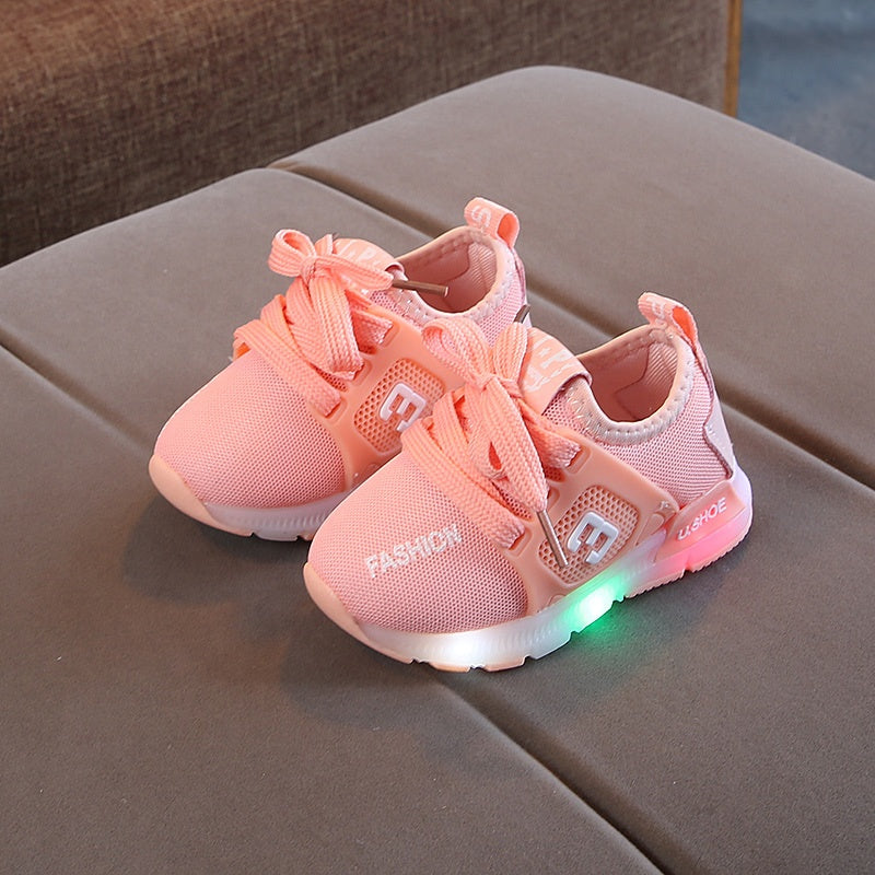 Kids Sneakers Lighted Sneakers Glowing Shoes Boys Baby Sneakers With Luminous Sole Children's Led Shoes Boys Girls Light Up