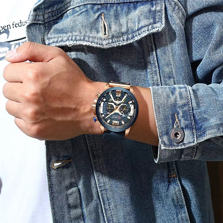 Watches Men Reloj Curren 8329 New Brand Sport Watches Men's Quartz Clock Waterproof Wrist Watch Relogio Masculino