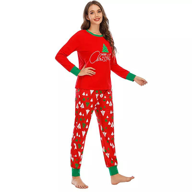 Custom Print Adult Onesie Cotton Clothes Matching Family Christmas Pajamas Sets for Adult and Kids Baby