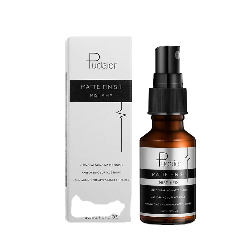 Pudaier Moisturizing Matte Finish Makeup Setting Spray Makeup Fixer Beauty Face - My Store