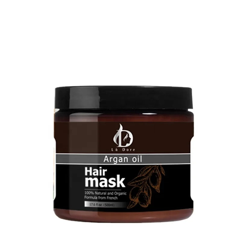 Private Label Vegan Hair Care Korean Smoothing Organic Natural Argan Oil Hair Mask Treatment