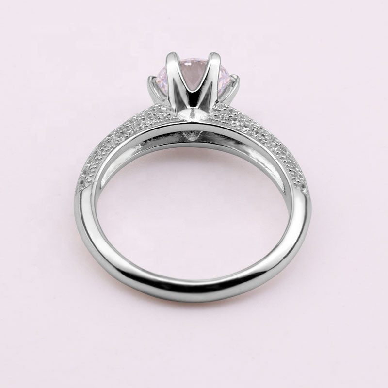 2025 Stone Rings Women  Moissanite Diamond Jewellery Engagement Silver 925 Ring Jewelry