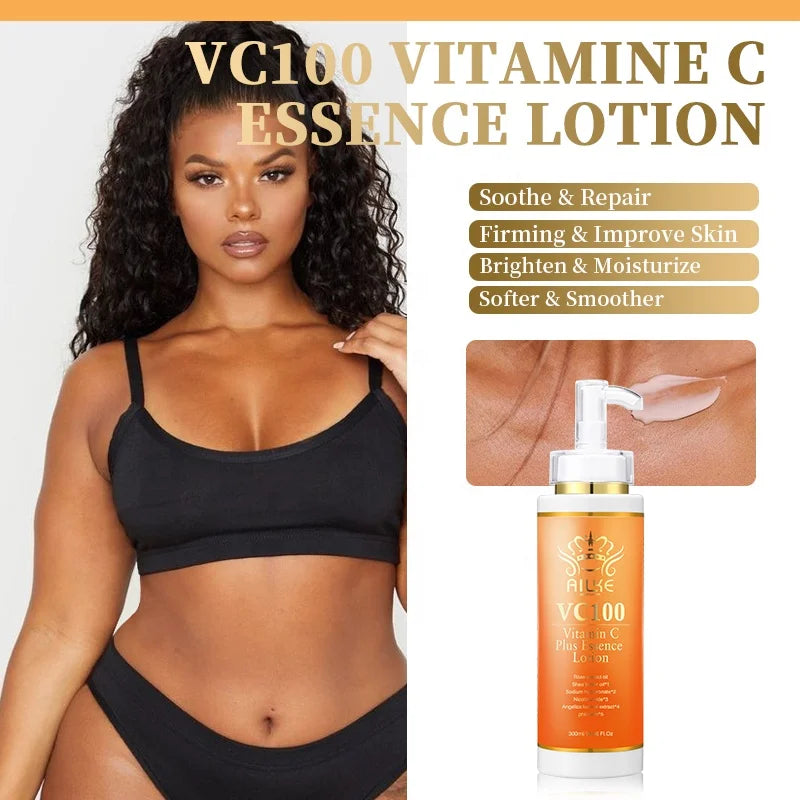Privated Label Whitening Lightening Face Cream Body Lotion Serum Soap Face Care Vitamin C Skin Care Set for Face