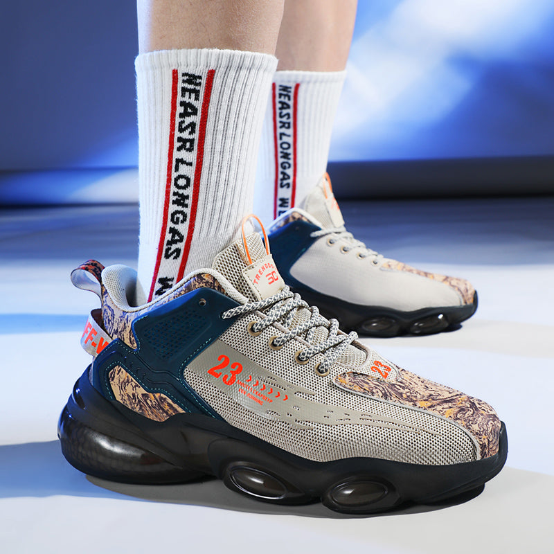 Man Shoes Sneakers Sport Shoes Hip-Hop Stylish Chunky Cushion Men Basketball Sneakers Custom Men's Fashion Sneakers