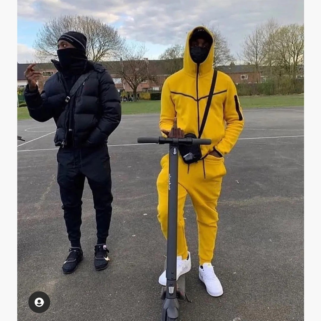 Men's Tracksuits Custom Logo Jogging Set - My Store